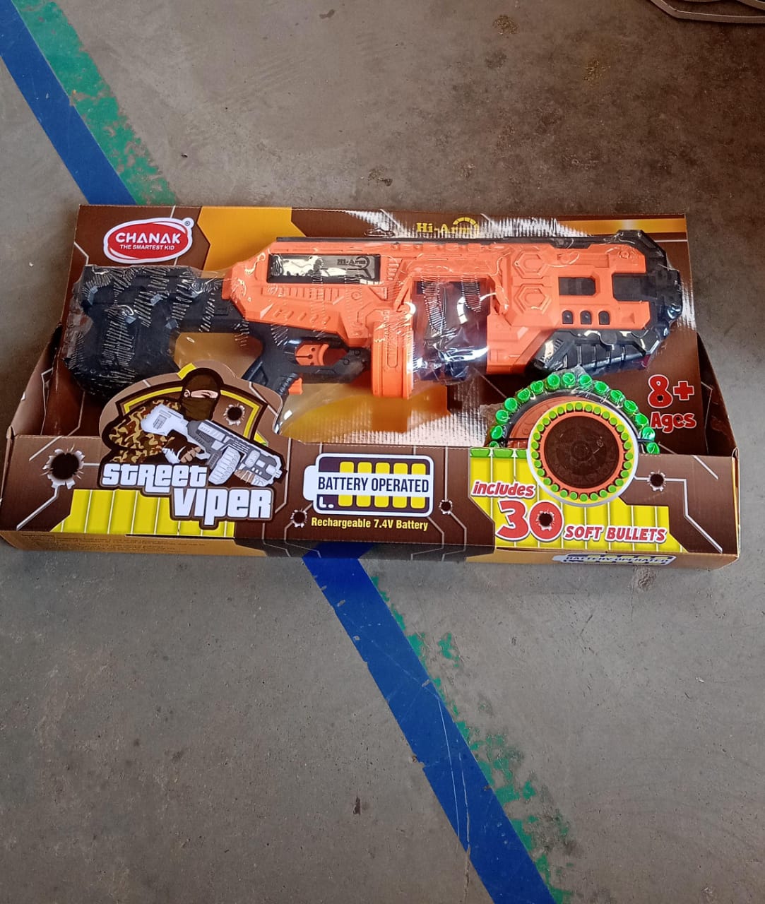 Street Viper Gun With 30 Soft Bullets (1 Set) Street Viper Gun With 30 Soft Bullets (1 Set)